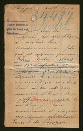 Expediente de Félix Sudre