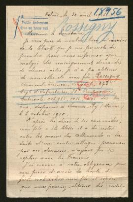 Expediente de Armand Térence Rossigny