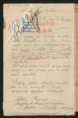 Expediente de Léon Théophile Ramage