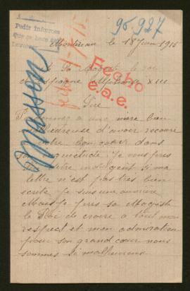 Expediente de René Emile Jules Masson