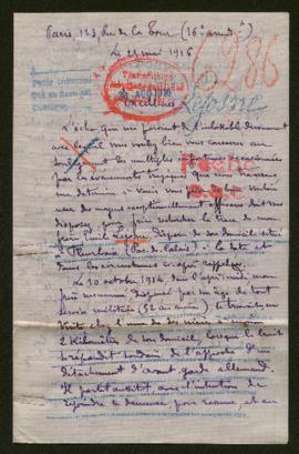 Expediente de Emile Lejosne