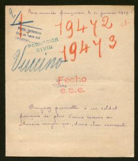 Expediente de Marc Vuccinv y madame Charles Vuccinv