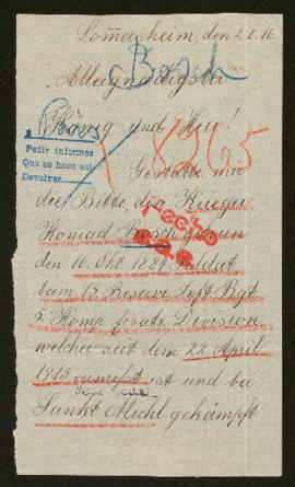 Expediente de Konrad Bosch