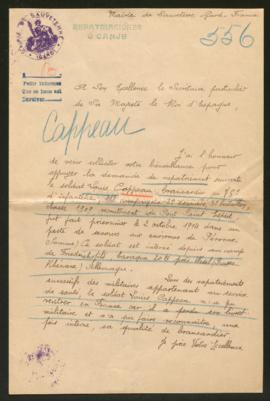 Expediente de Louis Cappeau