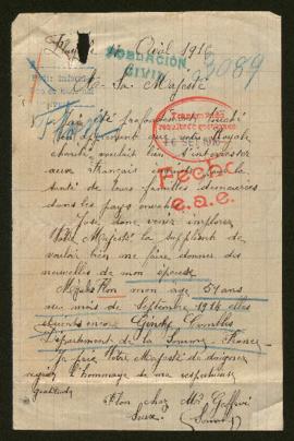 Expediente de madame Jules Flon