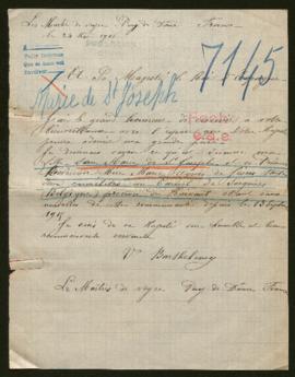 Expediente de Marie de Joseph y Marie Agnès de Jésus