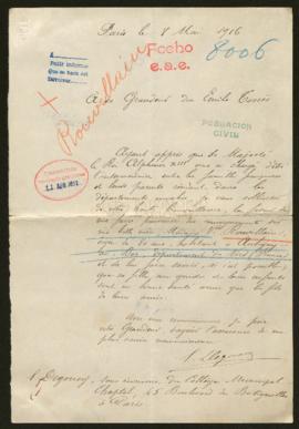 Expediente de madame veuve Rouvillain