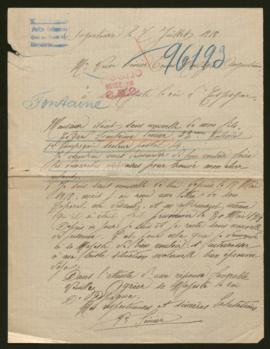 Expediente de Edgard Fontaine-Sénier