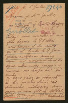 Expediente de Girollet