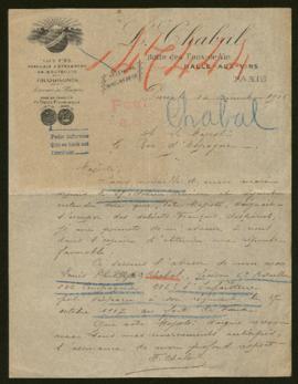 Expediente de Louis Philippe Chebal