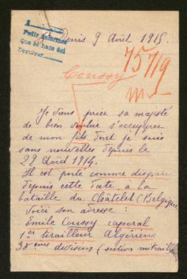 Expediente de Emile Coussy