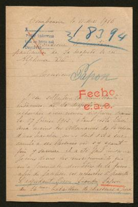 Expediente de Pierre Léandre Papon