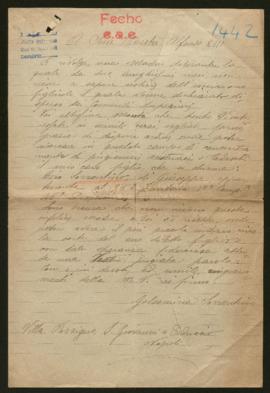 Expediente de Ciro Sorrentino