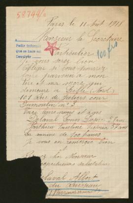 Expediente de la familia Delaval Ponthieu