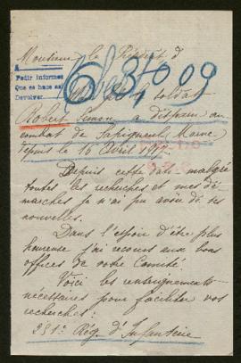 Expediente de Simon Robert