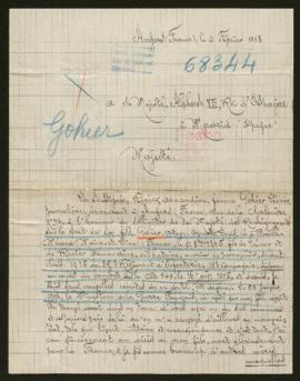 Expediente de Octave Ernest Louis Gohier