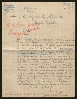 Expediente de Emile Tridon y Amédée Rouyer