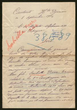 Expediente de Pierre Ernest Soubielle