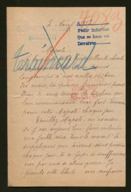Expediente de Alfred Traincard
