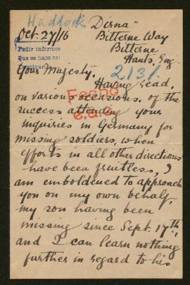 Expediente de Geoffrey Haddock