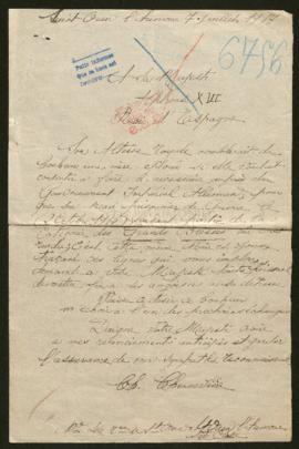 Expediente de Louis Charles Chennevière
