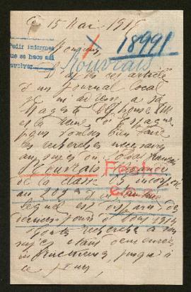 Expediente de Alexandre Rouvrais