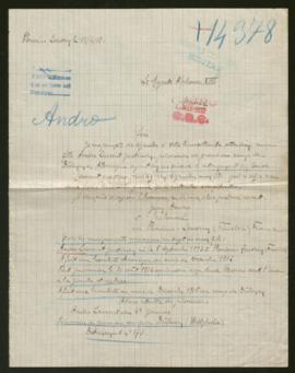 Expediente de Laurent Andro