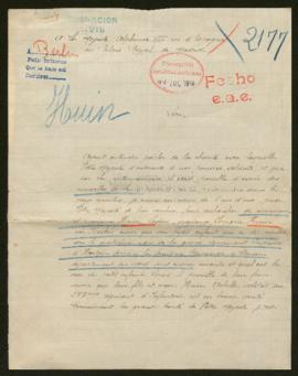 Expediente de la familias Huin Leduc y Huin Herbin