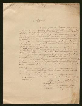 Expediente de Achille Dizambourg