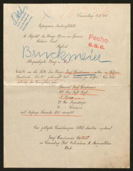 Expediente de Josef Bruckmeier