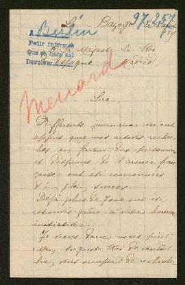 Expediente de Louis Ménard