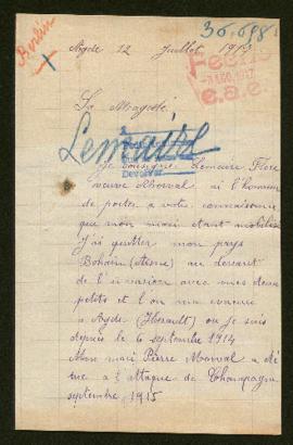 Expediente de Alfred Lemaire