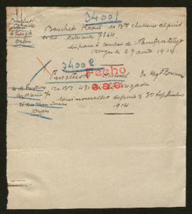Expediente de Raoul Bouchet y Manuel Fructuoso
