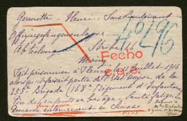 Expediente de Henri Germette