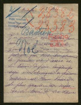 Expediente de Marie Bastien Péruy Amélie Noé