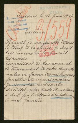 Expediente de la familia Chevalier Delsigne