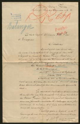 Expediente de Charles Balanger