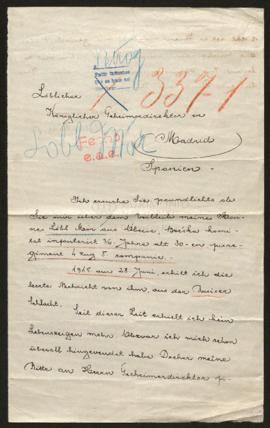 Expediente de Mór Löbl