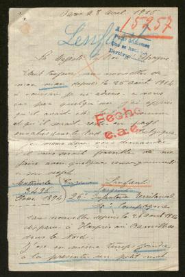 Expediente de Eugène Lenfant