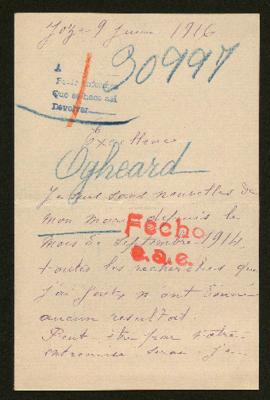 Expediente de François Annet Ogheard