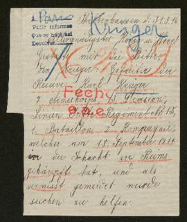 Expediente de Karl Krüger