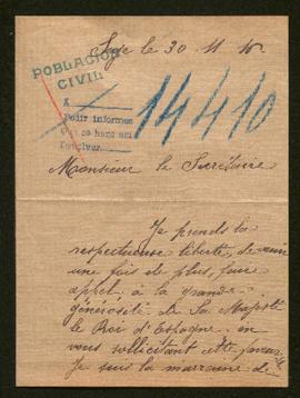 Expediente de la familia de Jean Louis Rouche