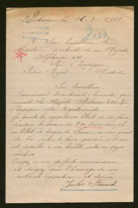 Expediente de madame Baert Montaigne