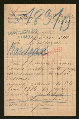 Expediente de Charles Bardoux