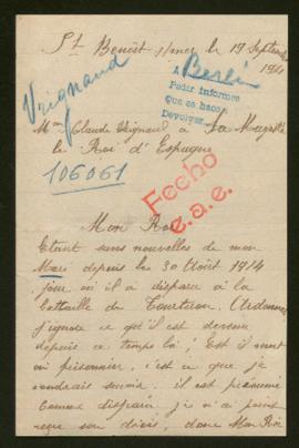 Expediente de Claude Vrignaud