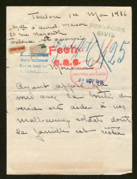 Expediente de la familia Godiffet-Bailleux