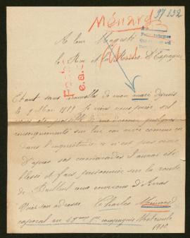 Expediente de Charles Ménard