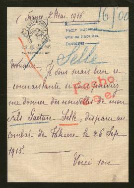 Expediente de Gaëtan Selle