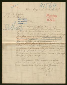 Expediente de la familia de Armand Dethier