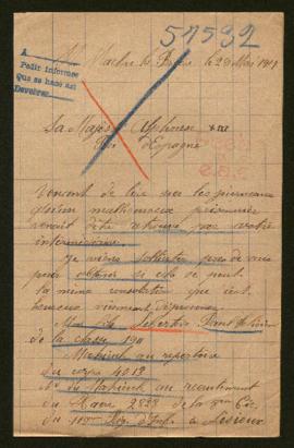 Expediente de Paul Félicien Lebertois